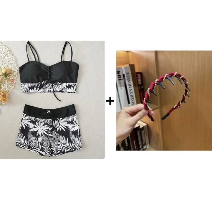 Reese | Zweiteiliger Badeanzug für Damen mit Muster