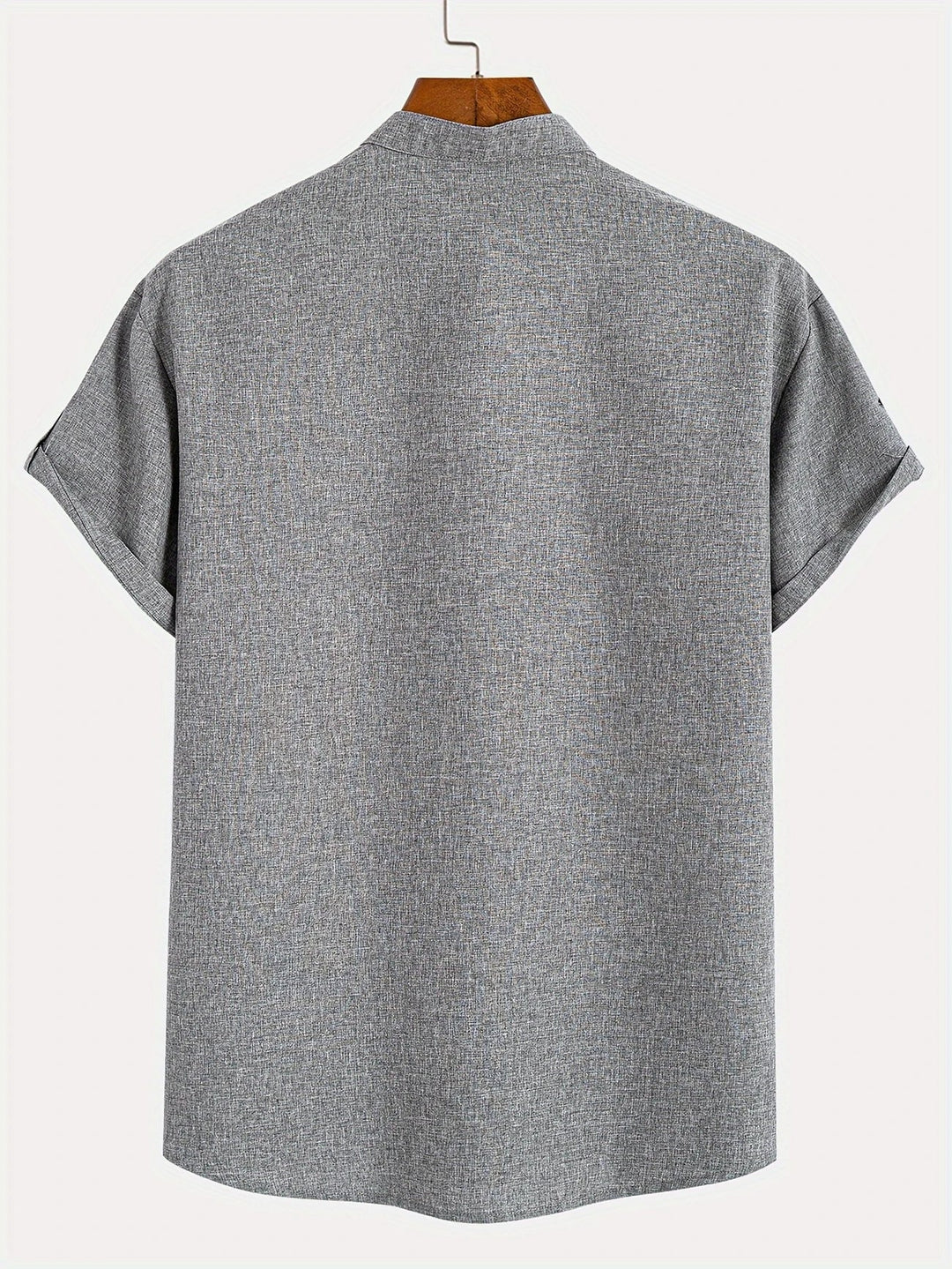 Hayes | Elegante Kurzarmbluse mit Stehkragen