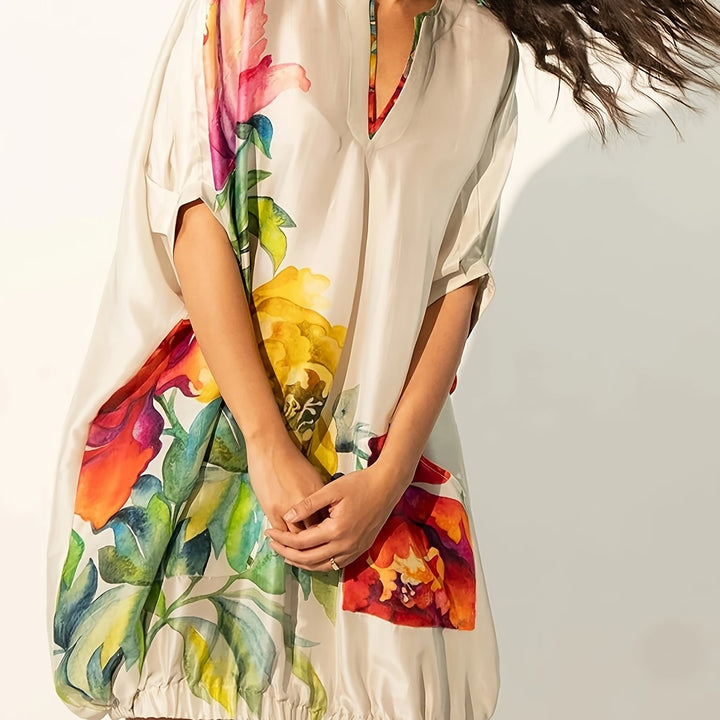 Sophia | Elegantes Bedrucktes Kleid für Frauen