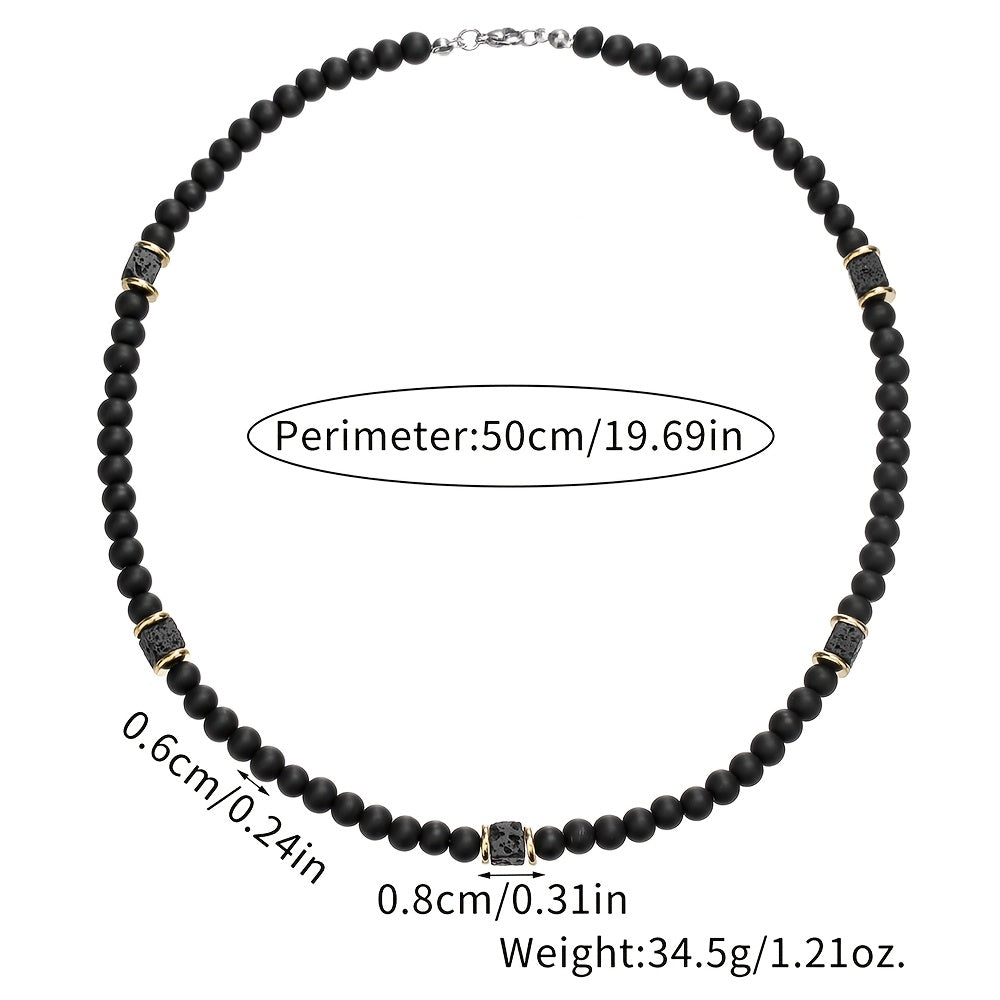 Vaxent | Herrenperlenkette im minimalistischen und modernen Stil