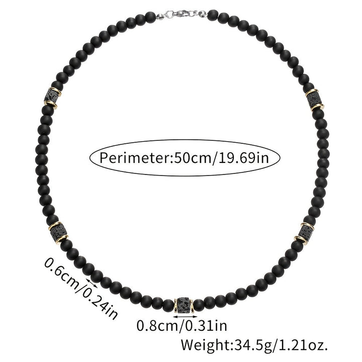 Vaxent | Herrenperlenkette im minimalistischen und modernen Stil