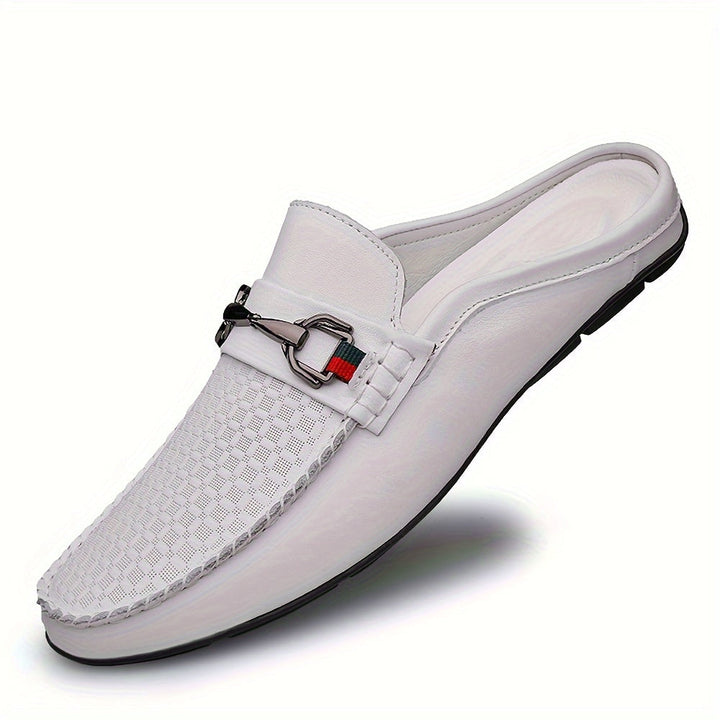 Caelric | Retro-Mules für Herren mit Offenem Design und Maximalem Komfort