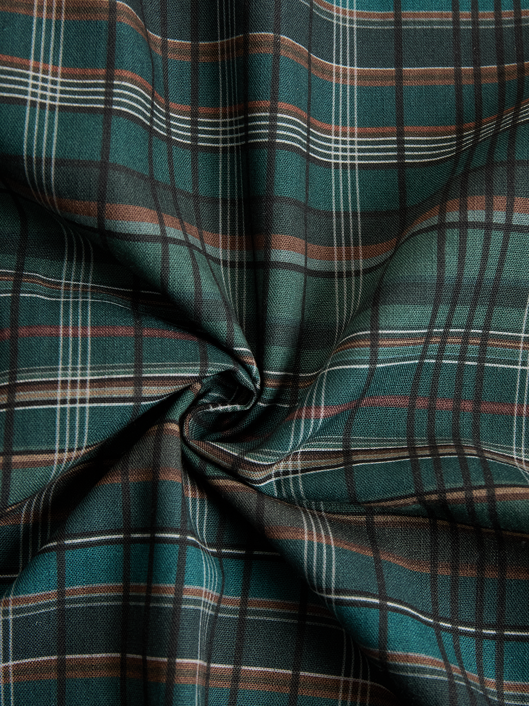 Blayra | Maxikleid aus kariertem Hemdenstoff mit Revers für Frauen