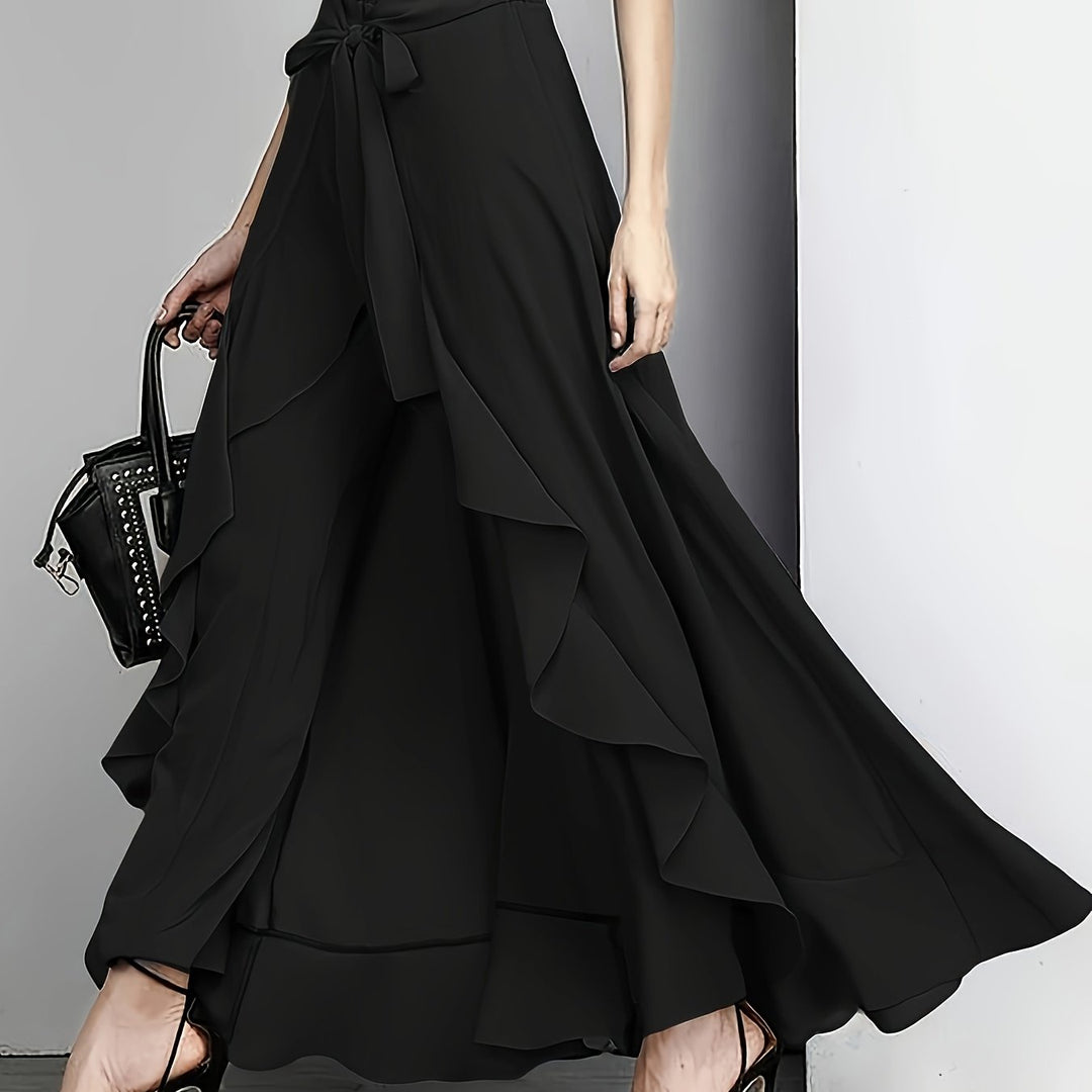 Amara | Elegante Gerade geschnittene Hose mit fließendem Fall und bequemem Sitz