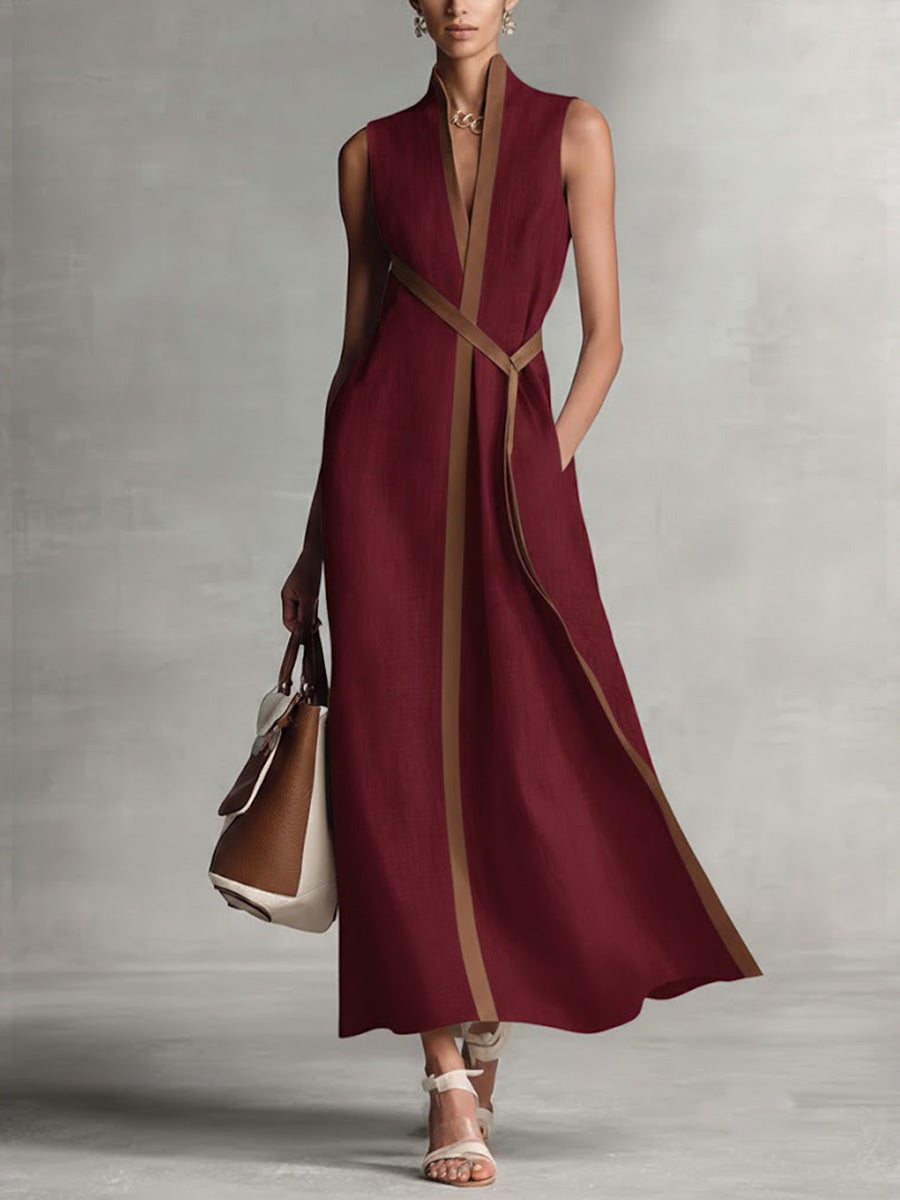 Bexley | Maxikleid aus feiner Leinenmischung