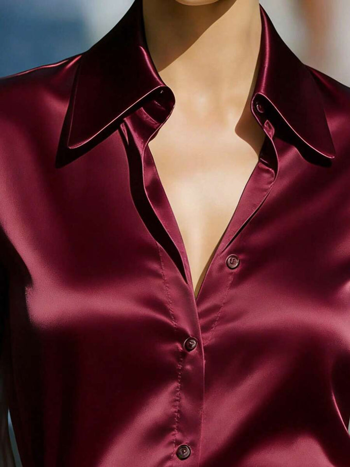 Ellery | Elegante Bluse mit transparenten Ärmeln