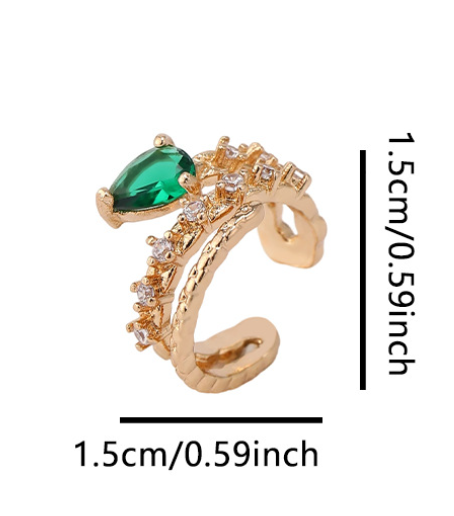 Seren | Cuff-Ohrring mit Schlangenzauber