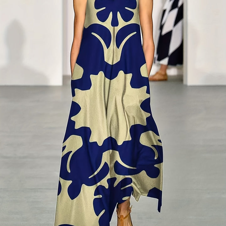 Giana | Bohemian Kleid mit V-Ausschnitt und weitem Schnitt