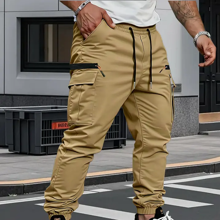 Taviero | Herren Jogger Cargo Stretchhose
