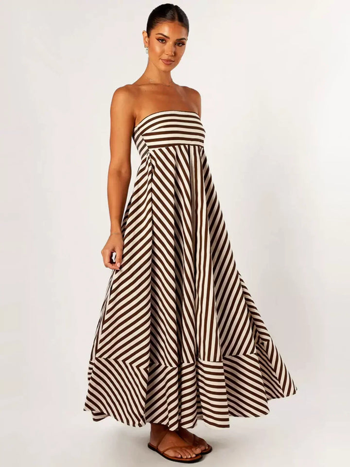 Joreva | Elegantes Maxi-Kleid für Frauen mit fließendem Fall