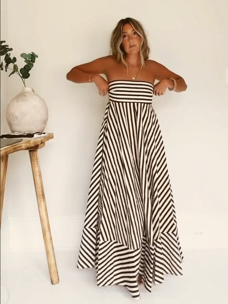 Joreva | Elegantes Maxi-Kleid für Frauen mit fließendem Fall
