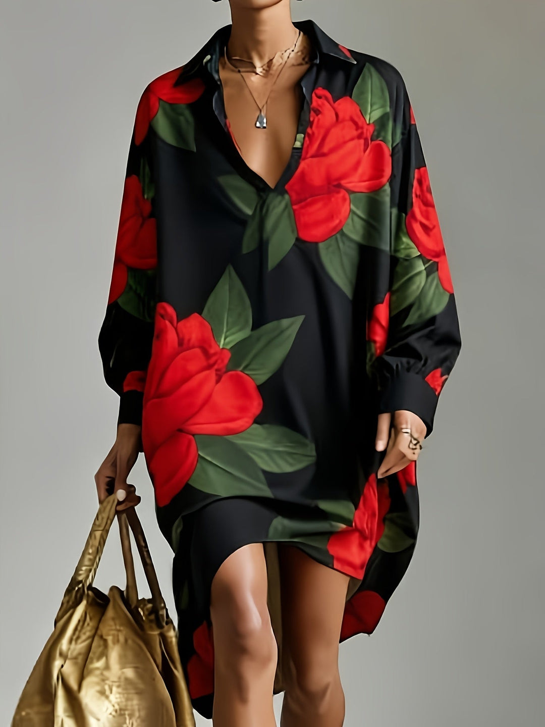 Madison | Französischer Stil Druckbluse mit lässigem Schnitt und eleganter Ausstrahlung