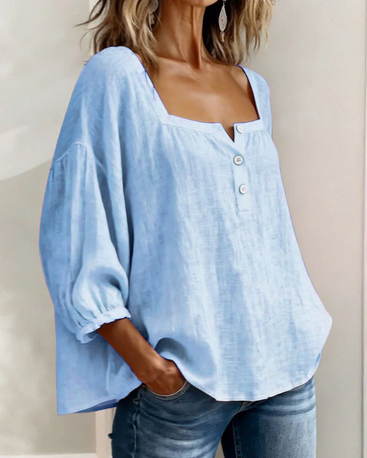 Zella | Elegante Bluse mit fließendem Schnitt und anspruchsvollem Stil