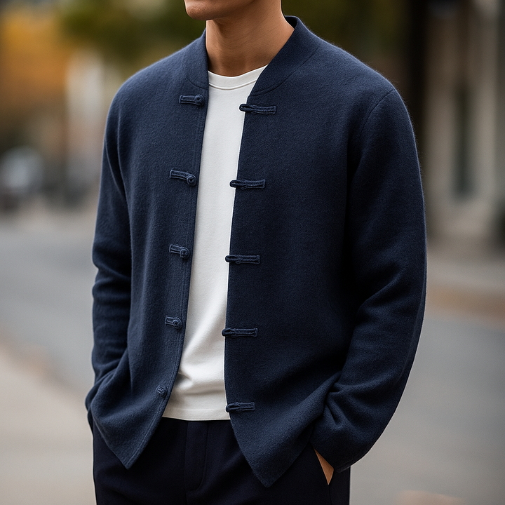 Torvian | Klassischer Herren-Cashmere-Cardigan