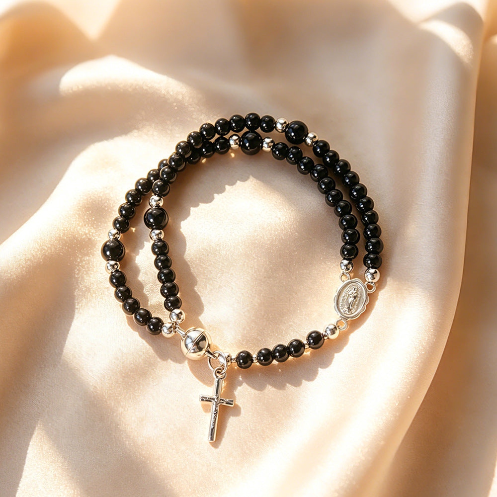 Ysolde | Pulsera de Cuentas con Diseño Clásico y Estilo Espiritual