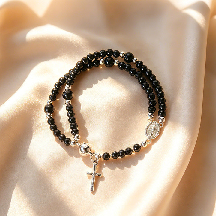 Ysolde | Pulsera de Cuentas con Diseño Clásico y Estilo Espiritual