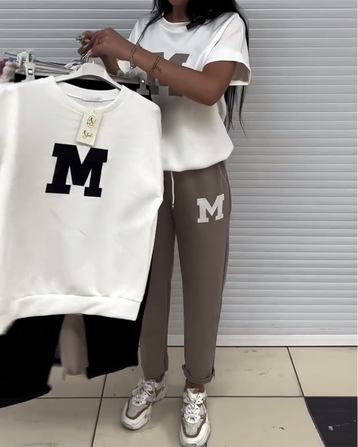 Dorella | Damen-Set, lässig, modern, gemustert