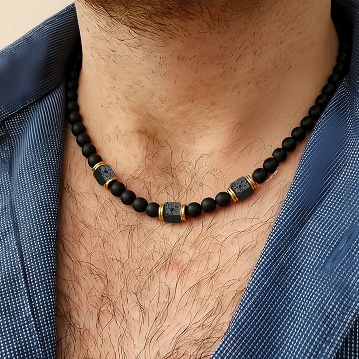 Vaxent | Herrenperlenkette im minimalistischen und modernen Stil
