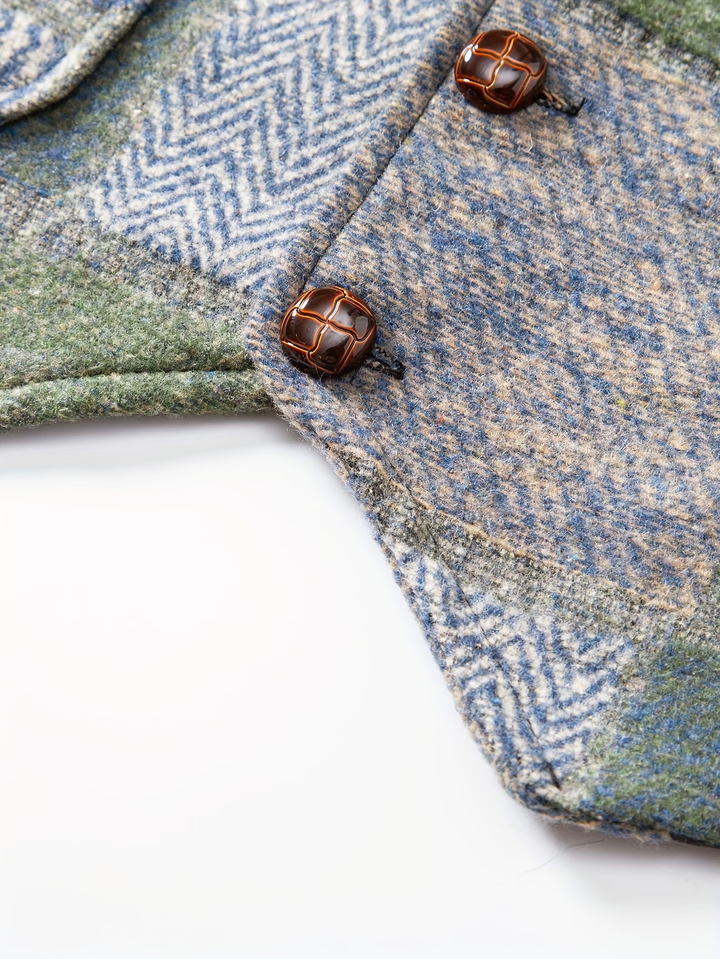 Walter | Klassische Patchwork-Weste