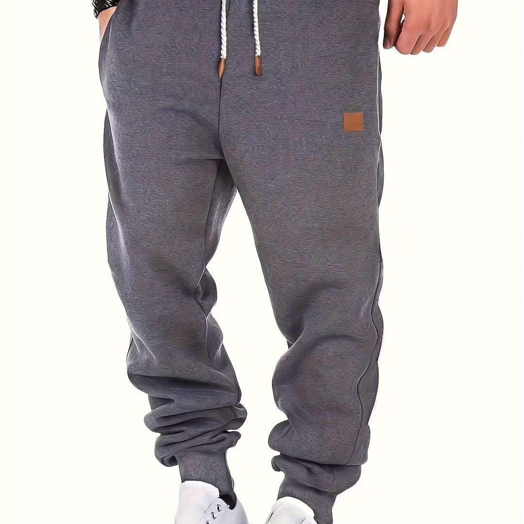 Rovanto | Slim Fit Herren Casual-Hosen mit verstellbarem Bund für Herbst und Winter