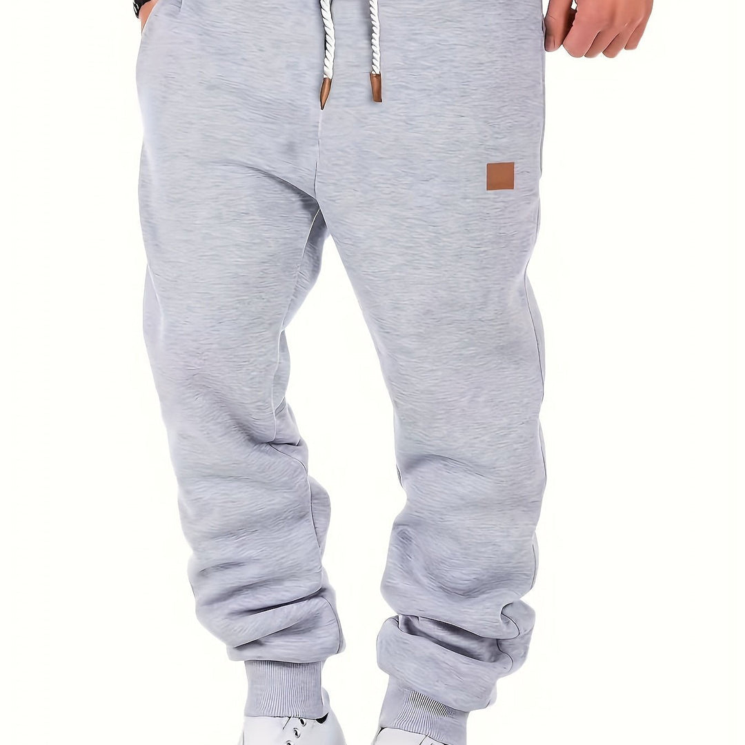 Rovanto | Slim Fit Herren Casual-Hosen mit verstellbarem Bund für Herbst und Winter