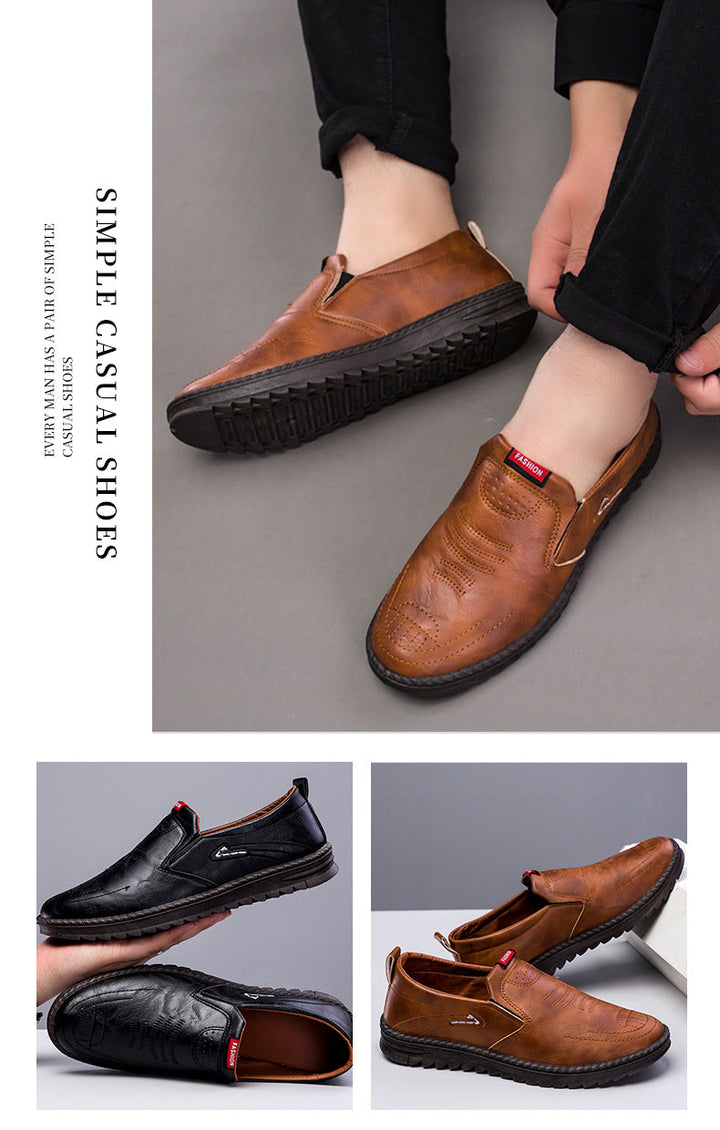 Pravino | Bequeme Leder-Tennis mit rutschfester Sohle