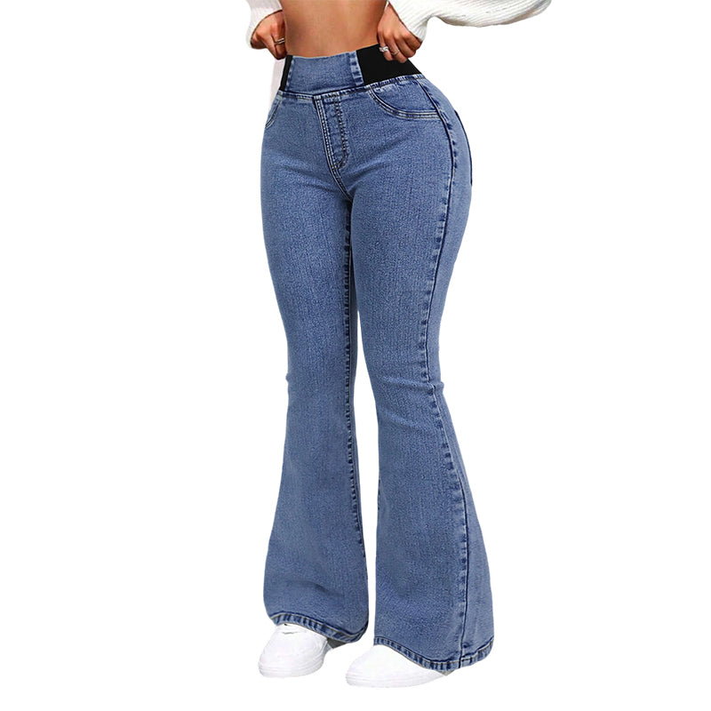Yara | Hochtaillierte Damenjeans mit elastischen Beinen