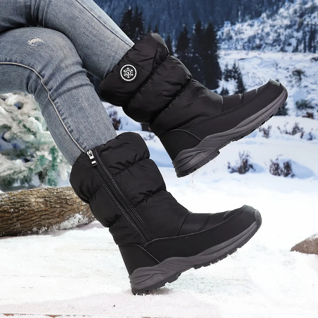 Maristella | Knöchelhohe Schneestiefel mit Warmfutter und Rutschfester Sohle