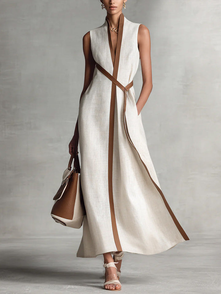 Bexley | Maxikleid aus feiner Leinenmischung