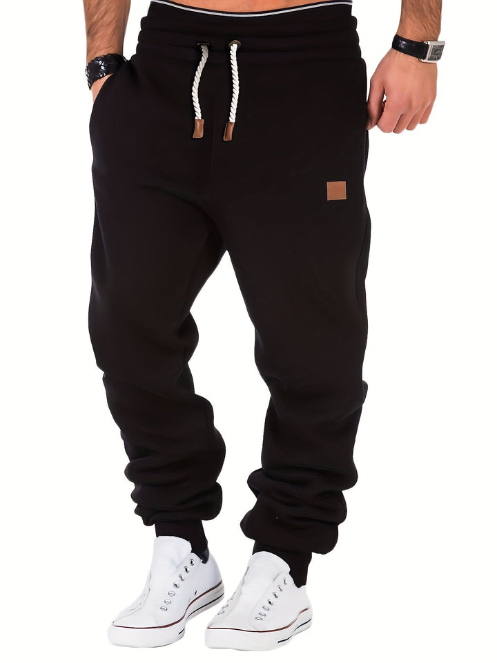 Rovanto | Slim Fit Herren Casual-Hosen mit verstellbarem Bund für Herbst und Winter