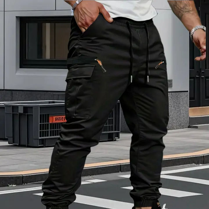 Taviero | Herren Jogger Cargo Stretchhose