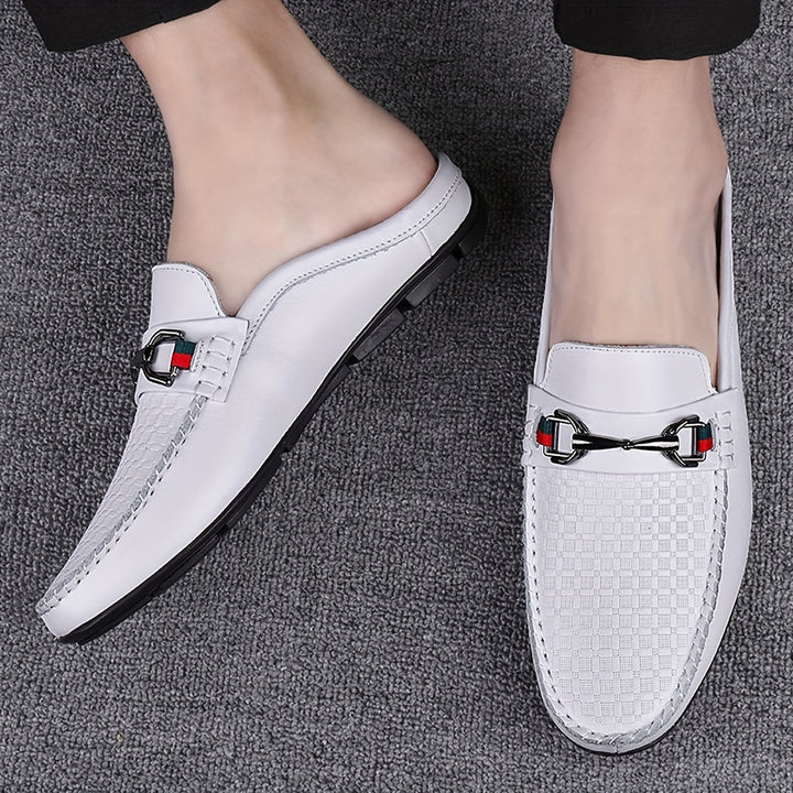 Caelric | Retro-Mules für Herren mit Offenem Design und Maximalem Komfort