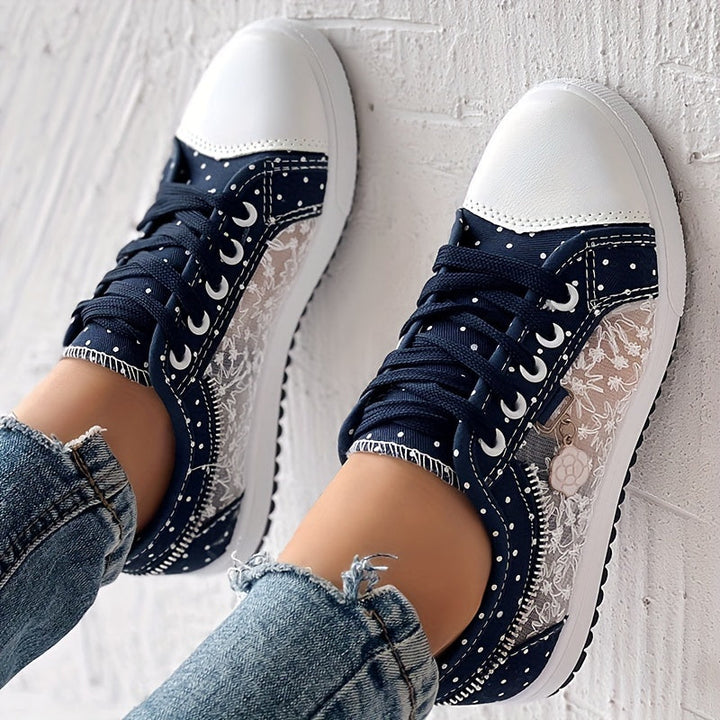 Victoria | Atmungsaktive Blumen-Sneaker mit leichtem Design und maximalem Komfort