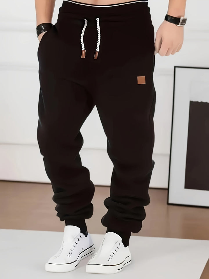 Rovanto | Slim Fit Herren Casual-Hosen mit verstellbarem Bund für Herbst und Winter