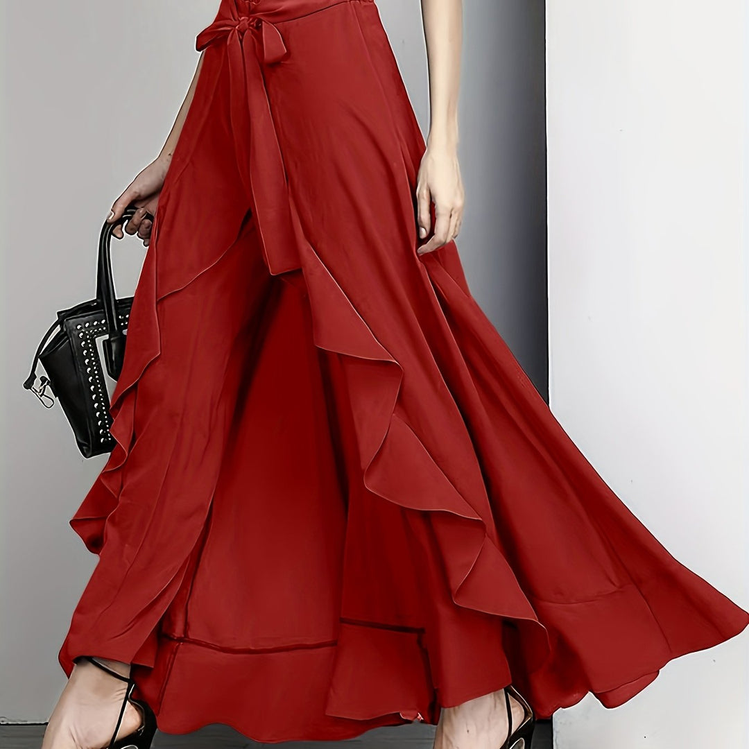 Amara | Elegante Gerade geschnittene Hose mit fließendem Fall und bequemem Sitz