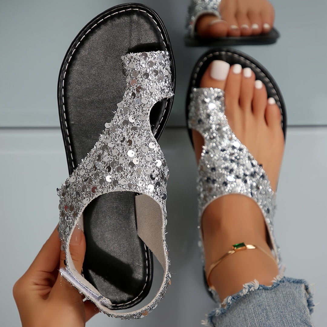 Tahlia | Die klassischen und zeitlosen schwarzen Sandalen für den Sommer, Damenschuhe