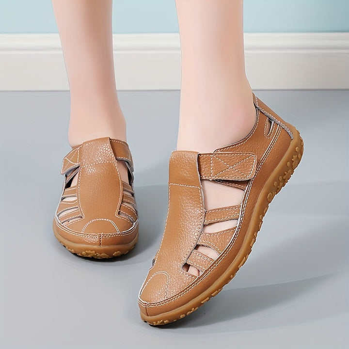 Norah | Handgefertigte Leder Mokassins mit weicher Sohle und Vintage-Design