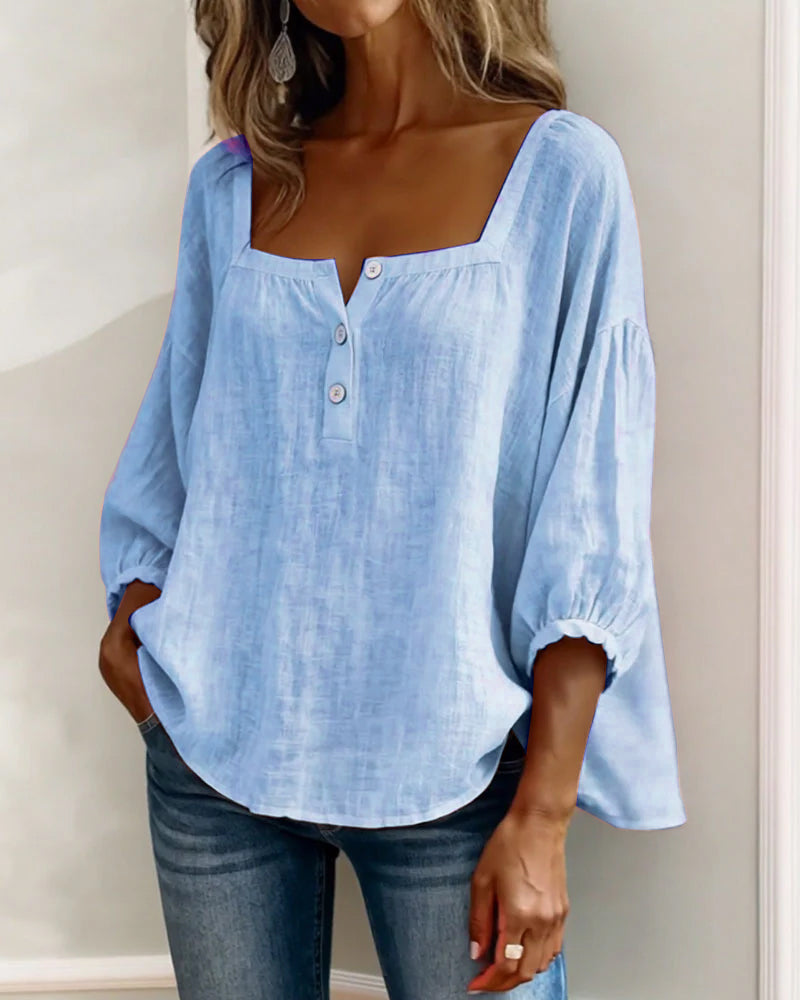 Zella | Elegante Bluse mit fließendem Schnitt und anspruchsvollem Stil
