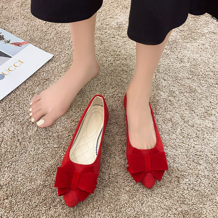 Daviella | Damenschuh mit modischer Schleife und elegantem Blockabsatz