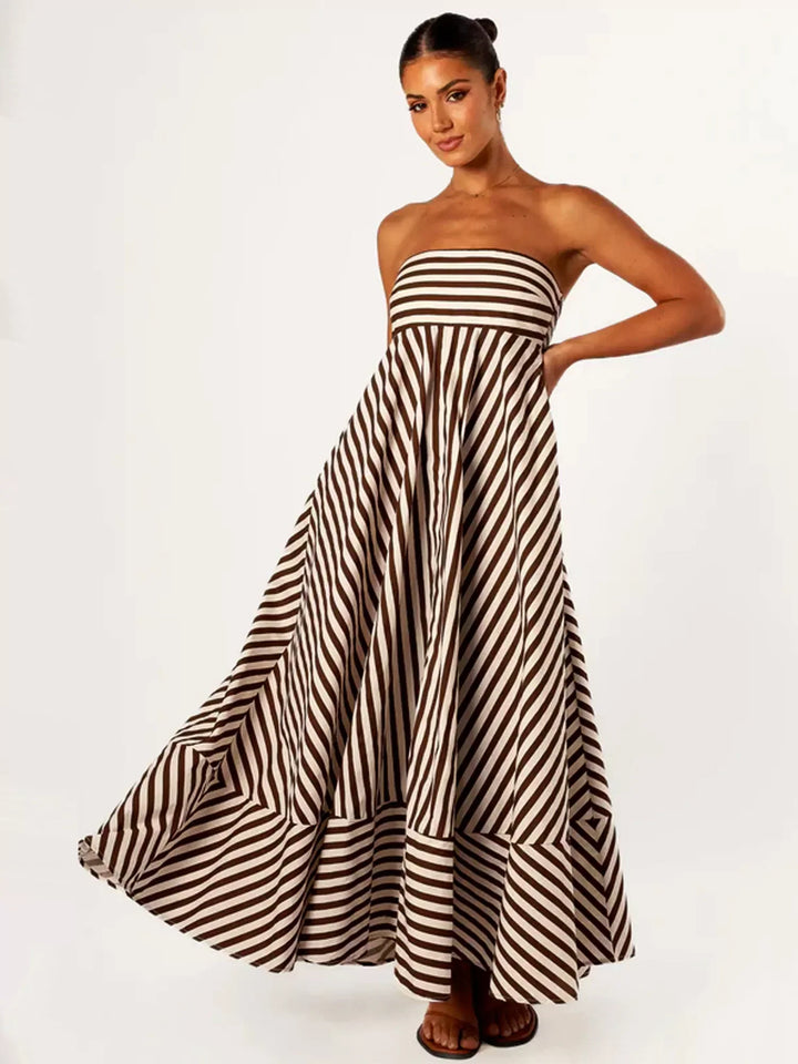 Joreva | Elegantes Maxi-Kleid für Frauen mit fließendem Fall