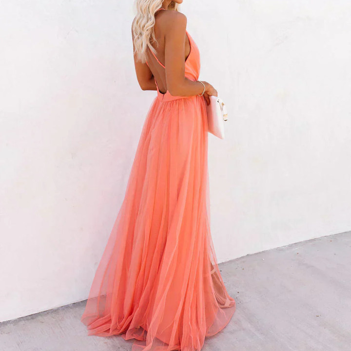 Jessamine | Maxikleid Lichtkoralle