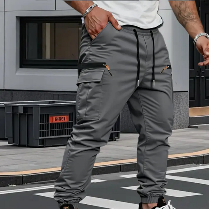 Taviero | Herren Jogger Cargo Stretchhose
