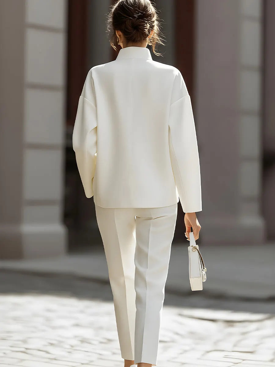 Irene | Set aus Oversize-Hemd und Anzughose