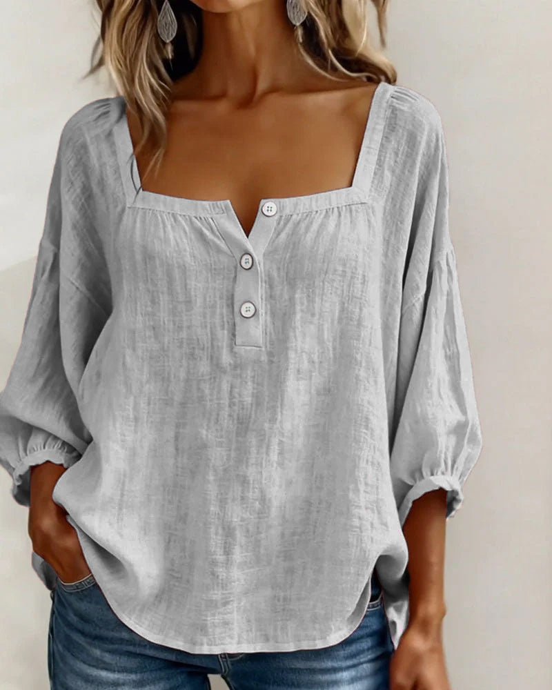 Zella | Elegante Bluse mit fließendem Schnitt und anspruchsvollem Stil