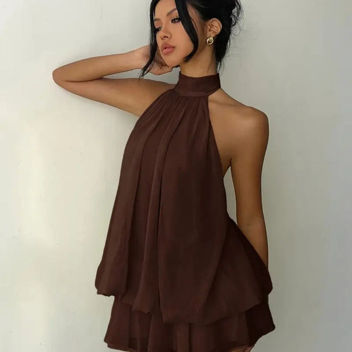 Meara | Elegantes Halterkleid für Sommerurlaub