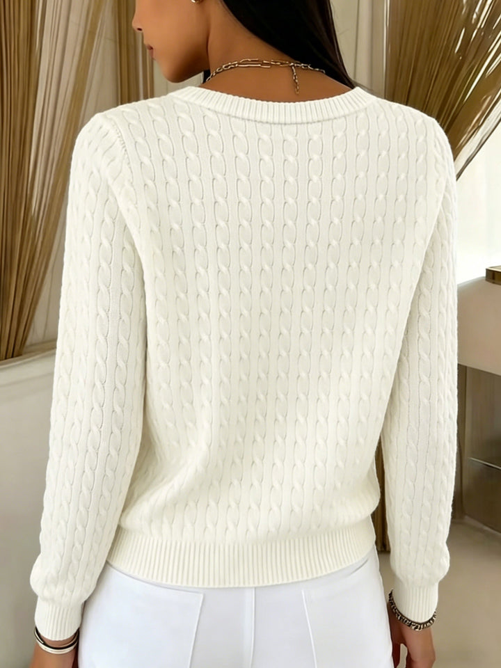 Ingrid | Strick-Cardigan mit Knöpfen