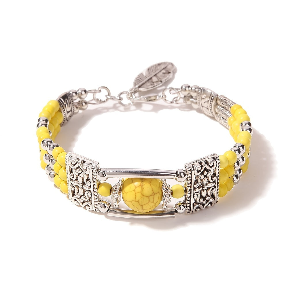 Jessae | Armband aus Natursteinen mit handwerklichem Stil und natürlicher Energie