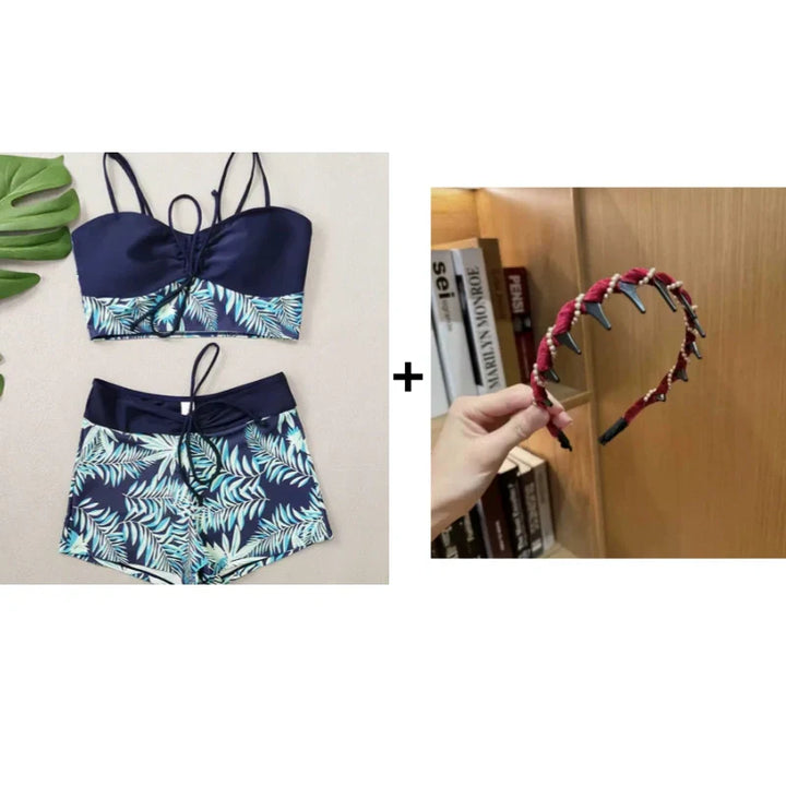 Reese | Zweiteiliger Badeanzug für Damen mit Muster