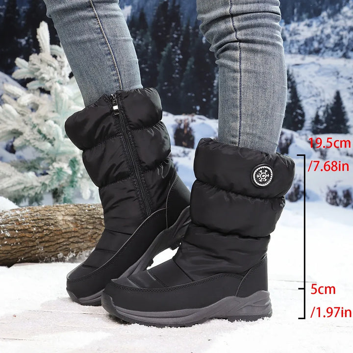 Maristella | Knöchelhohe Schneestiefel mit Warmfutter und Rutschfester Sohle