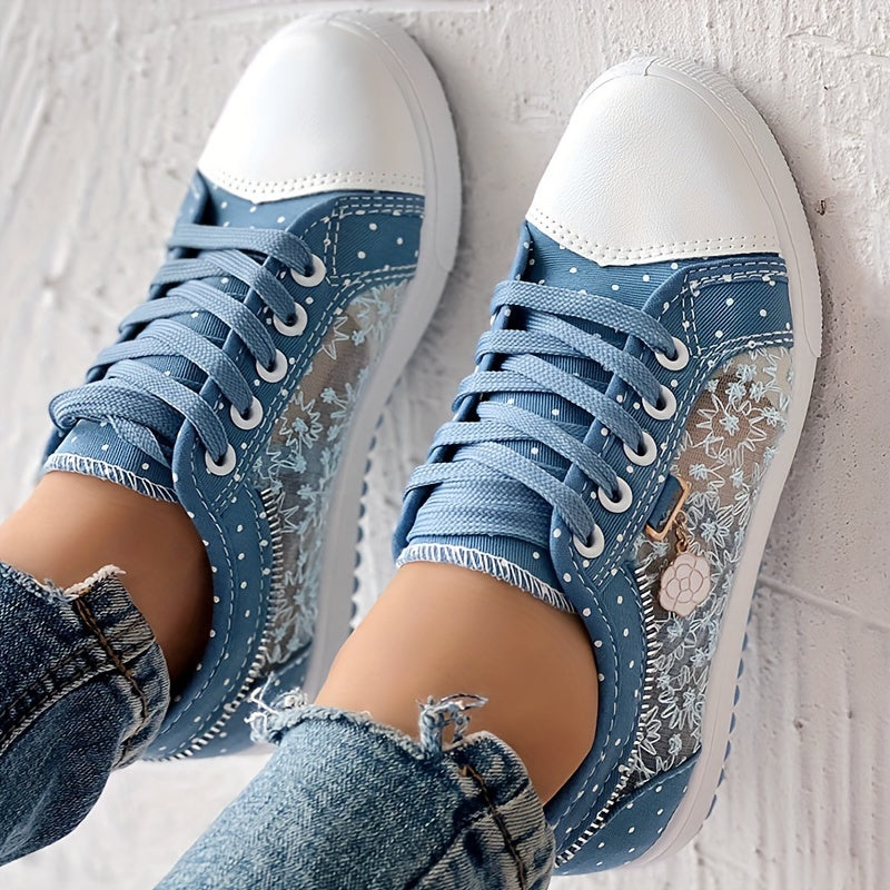 Victoria | Atmungsaktive Blumen-Sneaker mit leichtem Design und maximalem Komfort